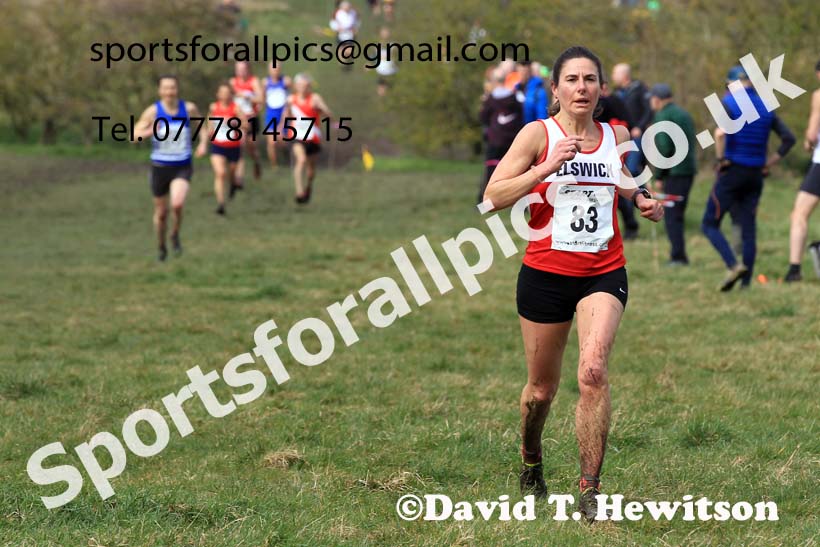 Womens and Mens 65+ in the 2023 BMAF Cross Country Champs., Wallsend. Photo: David T. Hewitson/Sports for All Pics